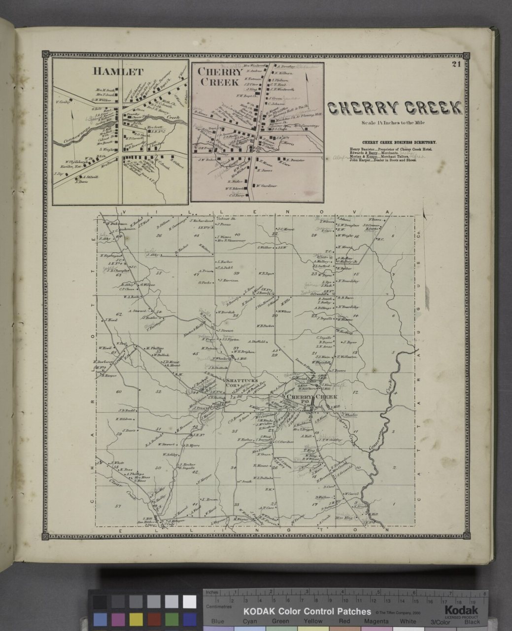 Hamlet (Village); Cherry Creek (Village); Cherry Creek (Village); Cherry Creek Business Directory