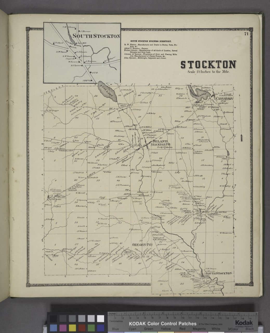 South Stockton (Village); South Stockton Business Directory; Stockton (Township)