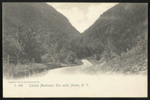 Catskill Mountains: The notch
