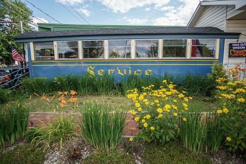 Worcester Lunch Car diner in Bolton Landing NY
