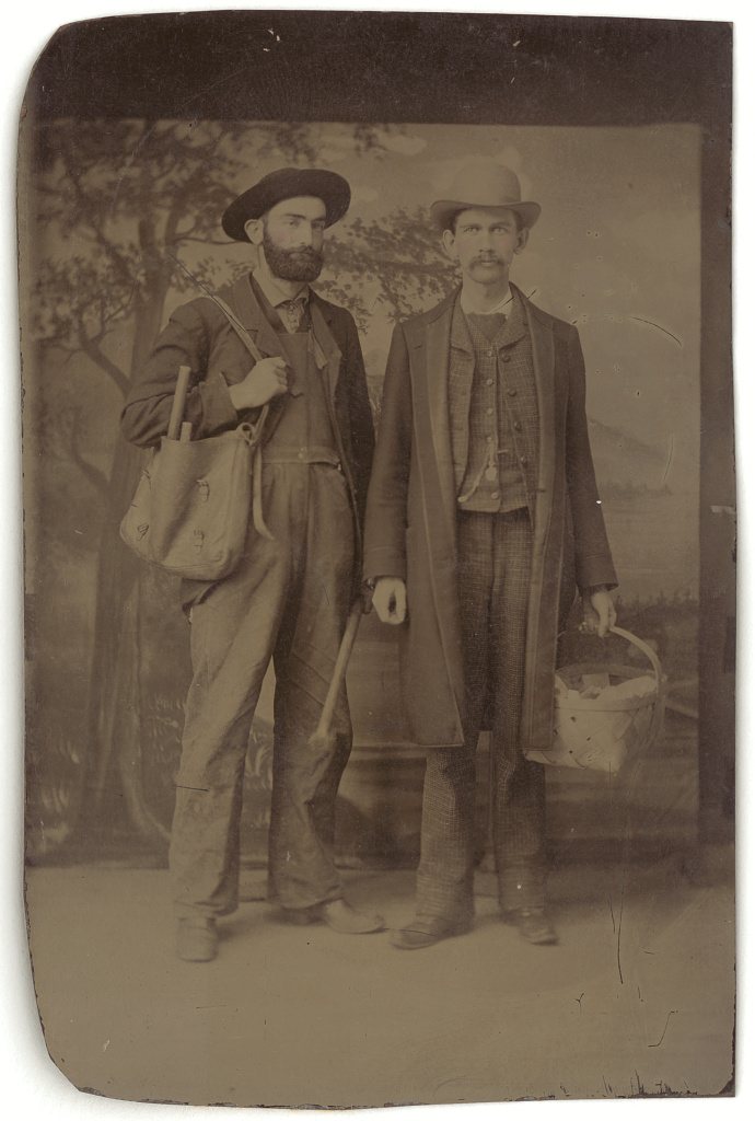 Dr. Cooper Curtice and Fred Kilborne (Moravia, N.Y.)