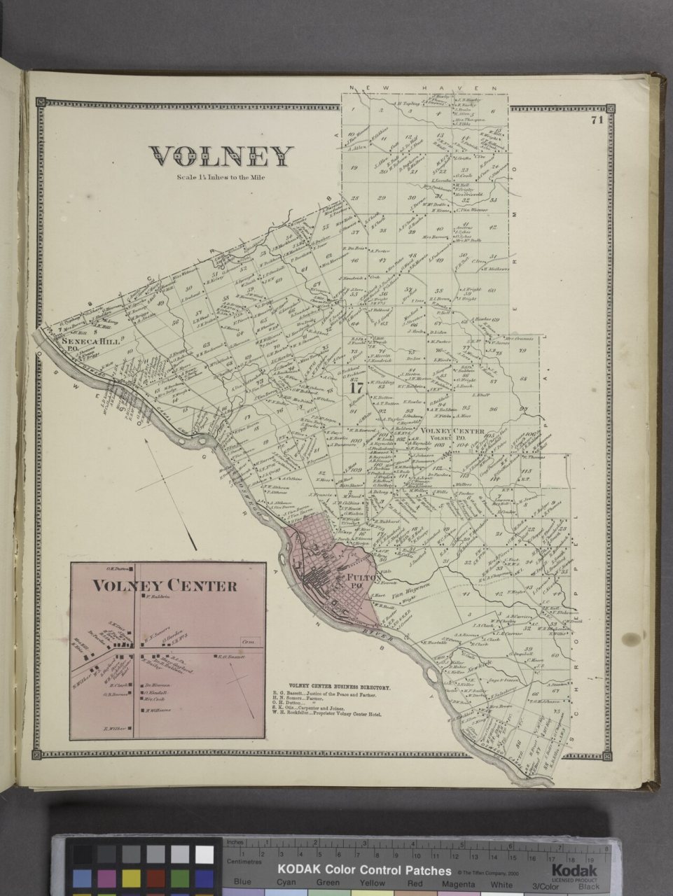 Volney (Township); Volney Center (Village); Volney Center Business Directory