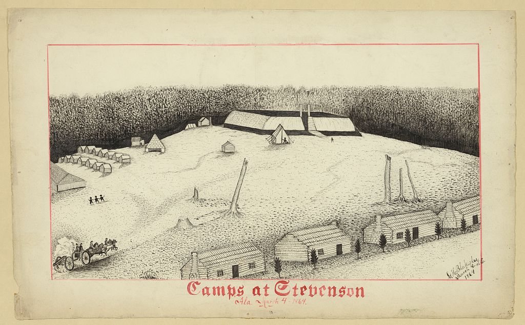 Camps at Stevenson Ala. March 4-1864