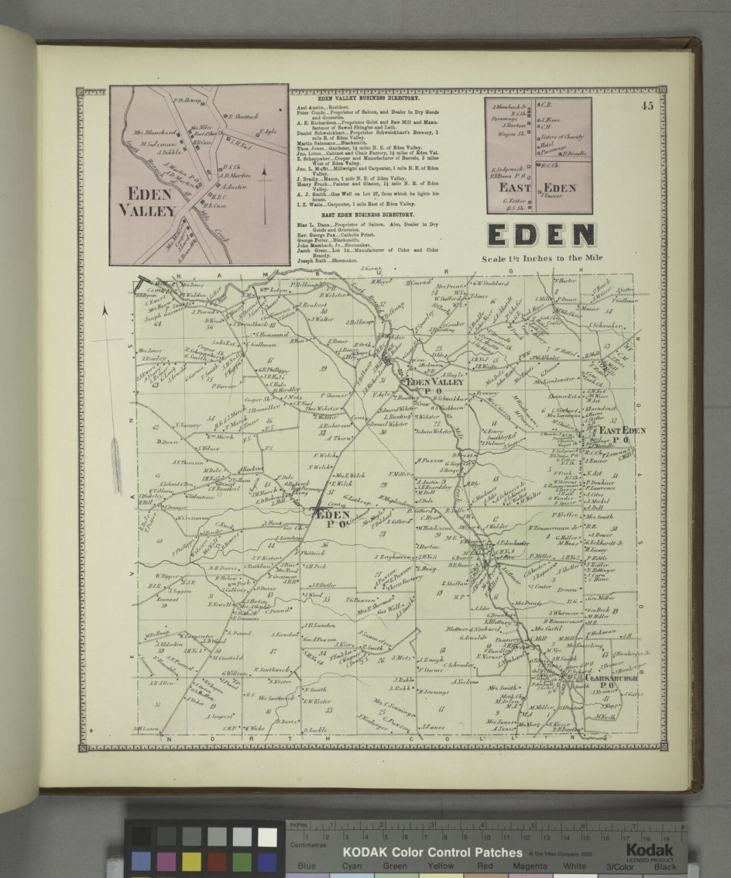 Eden Valley (Village); Eden Valley Business Directory; East Eden Business Directory; East Eden (Village); Eden (Townshi…
