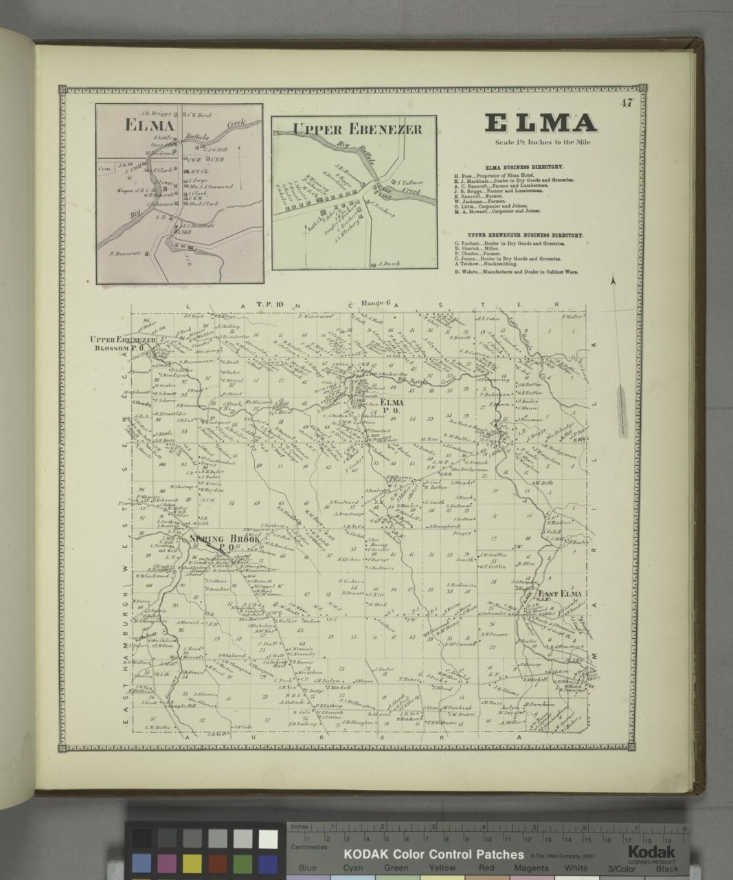 Elma (Village); Upper Ebenezer (Village); Elma (Township); Elma Business Directory; Upper Ebenezer Business Directory