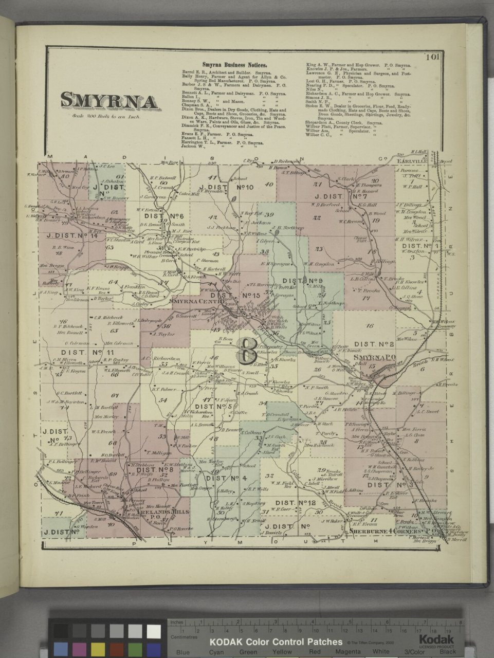 Smyrna (Township); Smyrna Business Notices