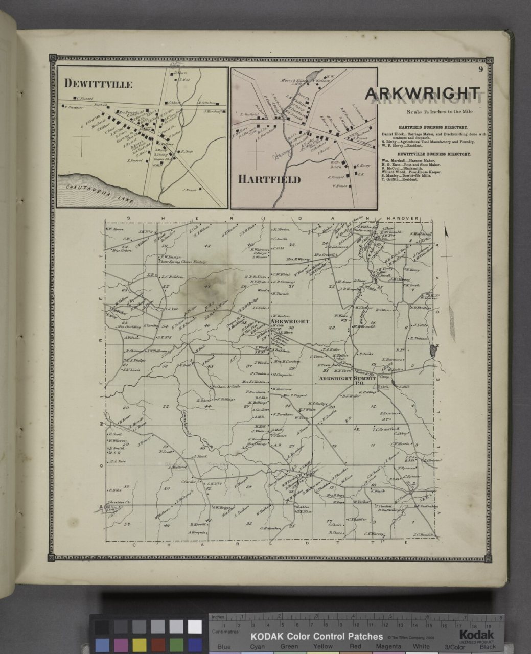 Dewittville (Village); Hartfield (Village); Arkwright (Township); Hartfield Business Directory; Dewittville Business Di…