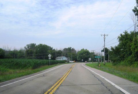 NY 18 wb at NY 63, July 2023