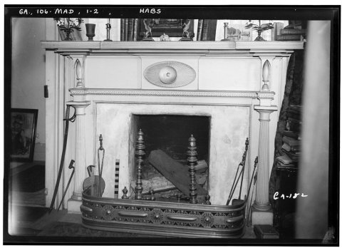Historic American Buildings Survey L. D. Andrew - Photographer June, 5, 1936 MANTEL (UPSTAIRS BACK ROOM) - Thurleston, …