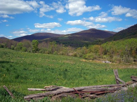 Vly and South Vly mountains, Halcott Center, NY