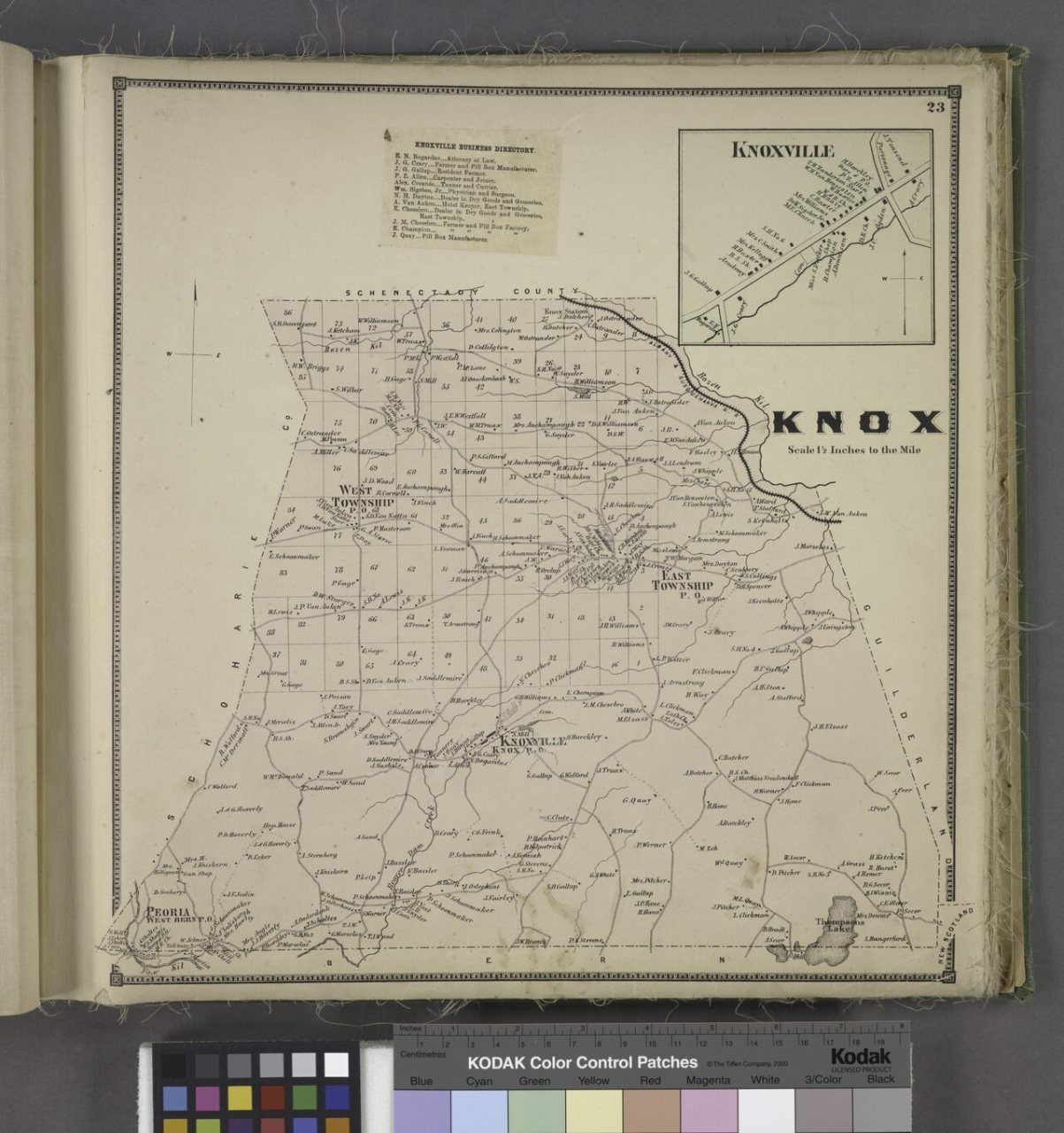 Knoxville Business Directory; Knoxville (Village); Knox (Township)