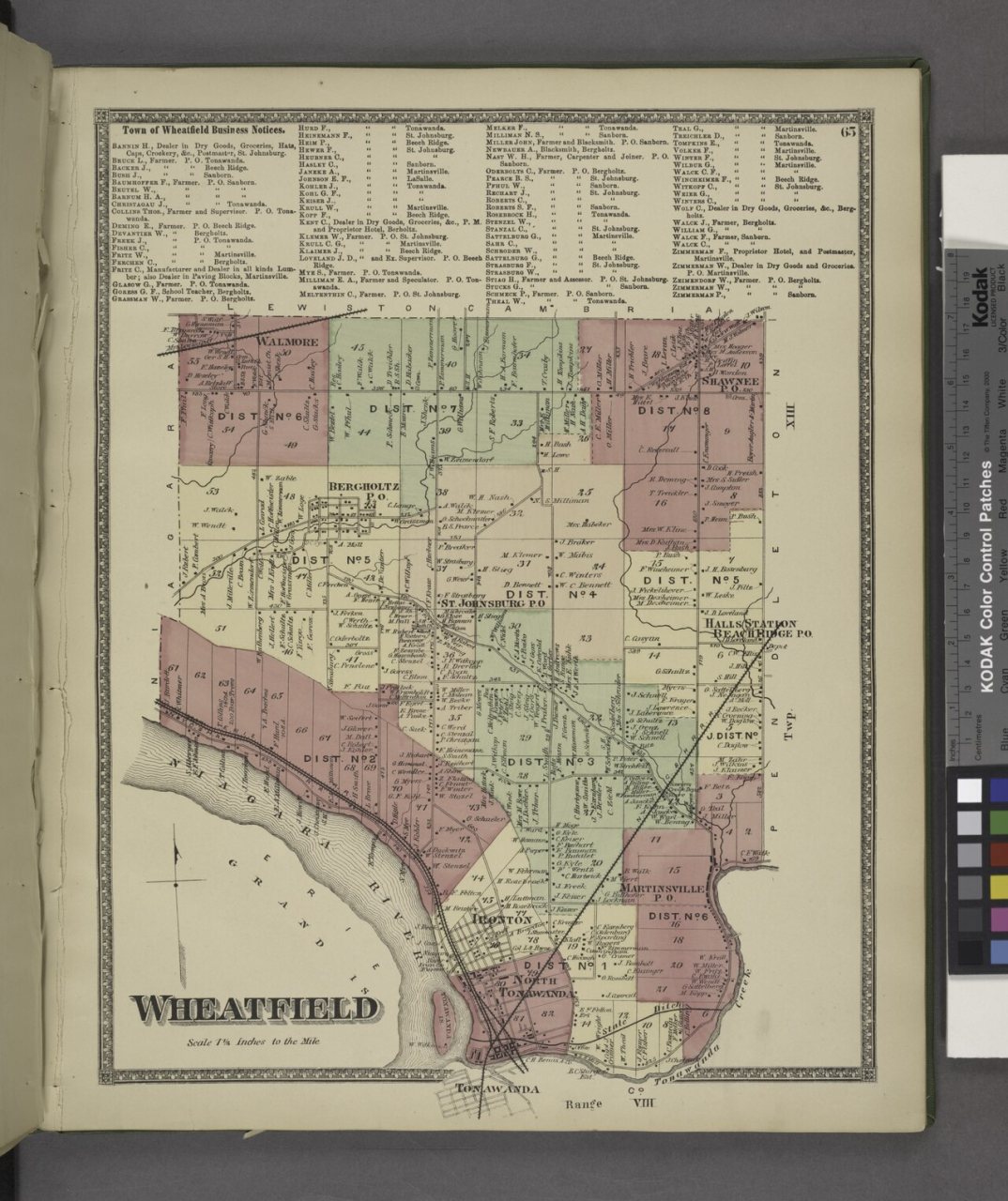 Town of Wheatfield Business Notices.; Wheatfield (Township)