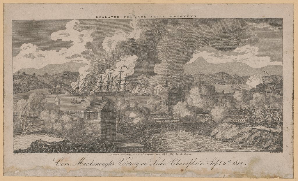 Com. MacDonough's victory on Lake Champlain Sept. 11th 1814