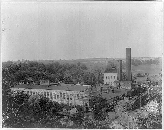 The Malone Paper Co. mill at Malone, N.Y