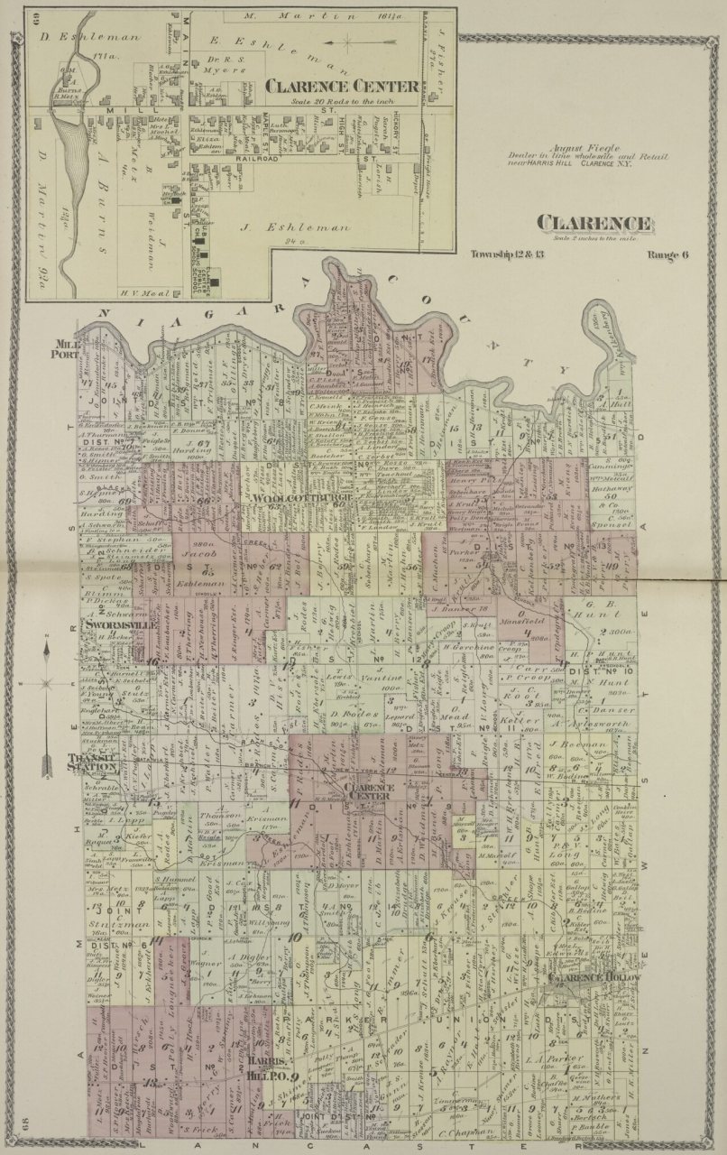 Clarence Center (Village); Clarence (Township)