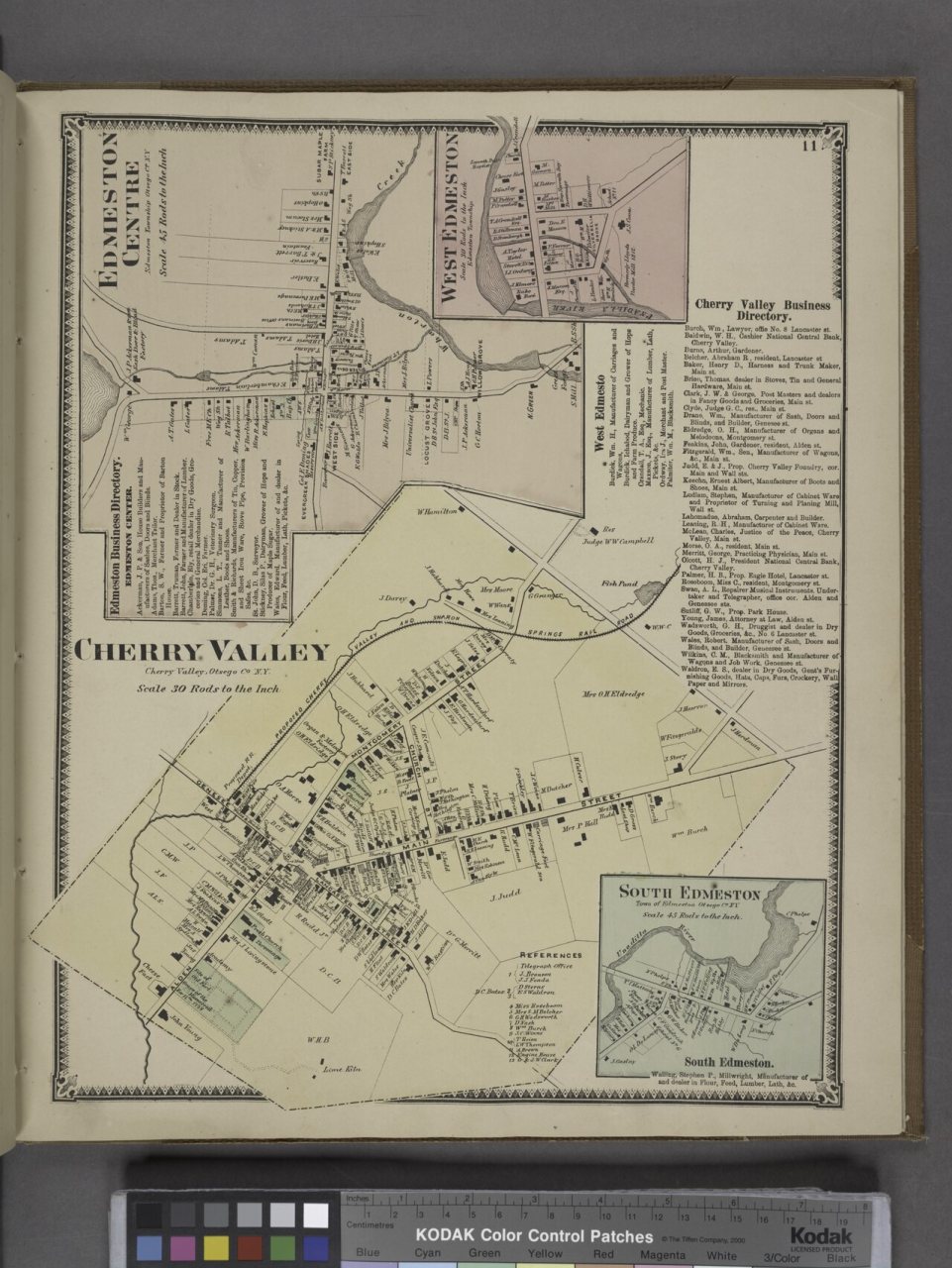 Edmeston Centre (Village); Edmeston Business Directory.; West Edmeston (Village); Cherry Valley Business Directory.; Ch…