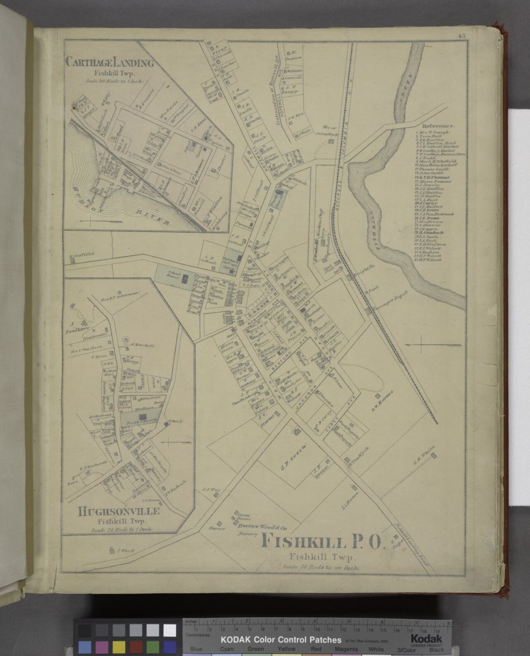 Carthage Landing (Village); Hughsonville (Village); Fishkill P.O. (Village)