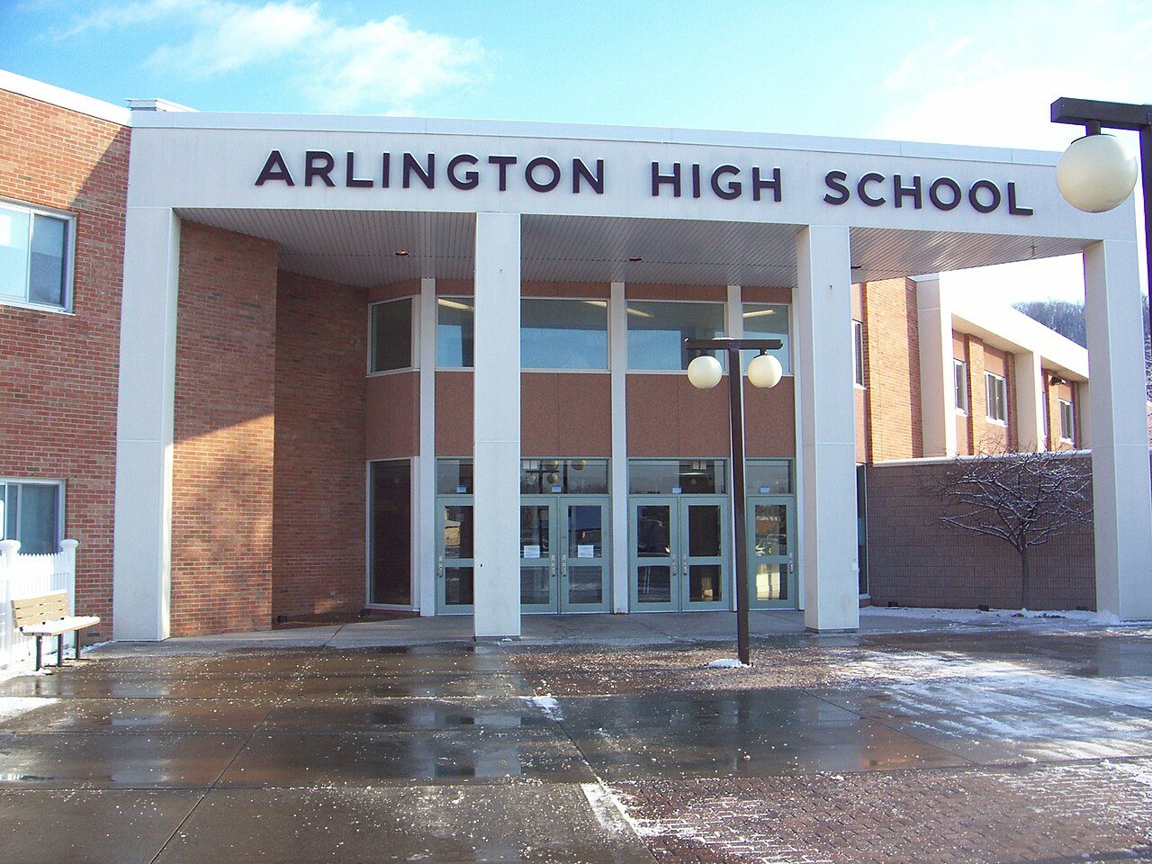 Arlington HS front