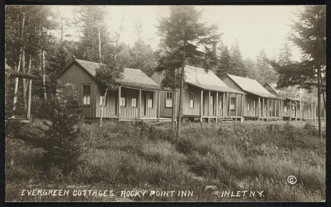 Evergreen cottages, Rocky Point Inn