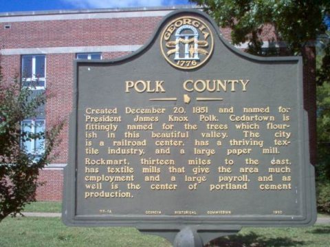 Polk County Sign