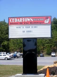 School sign 9.19.2008