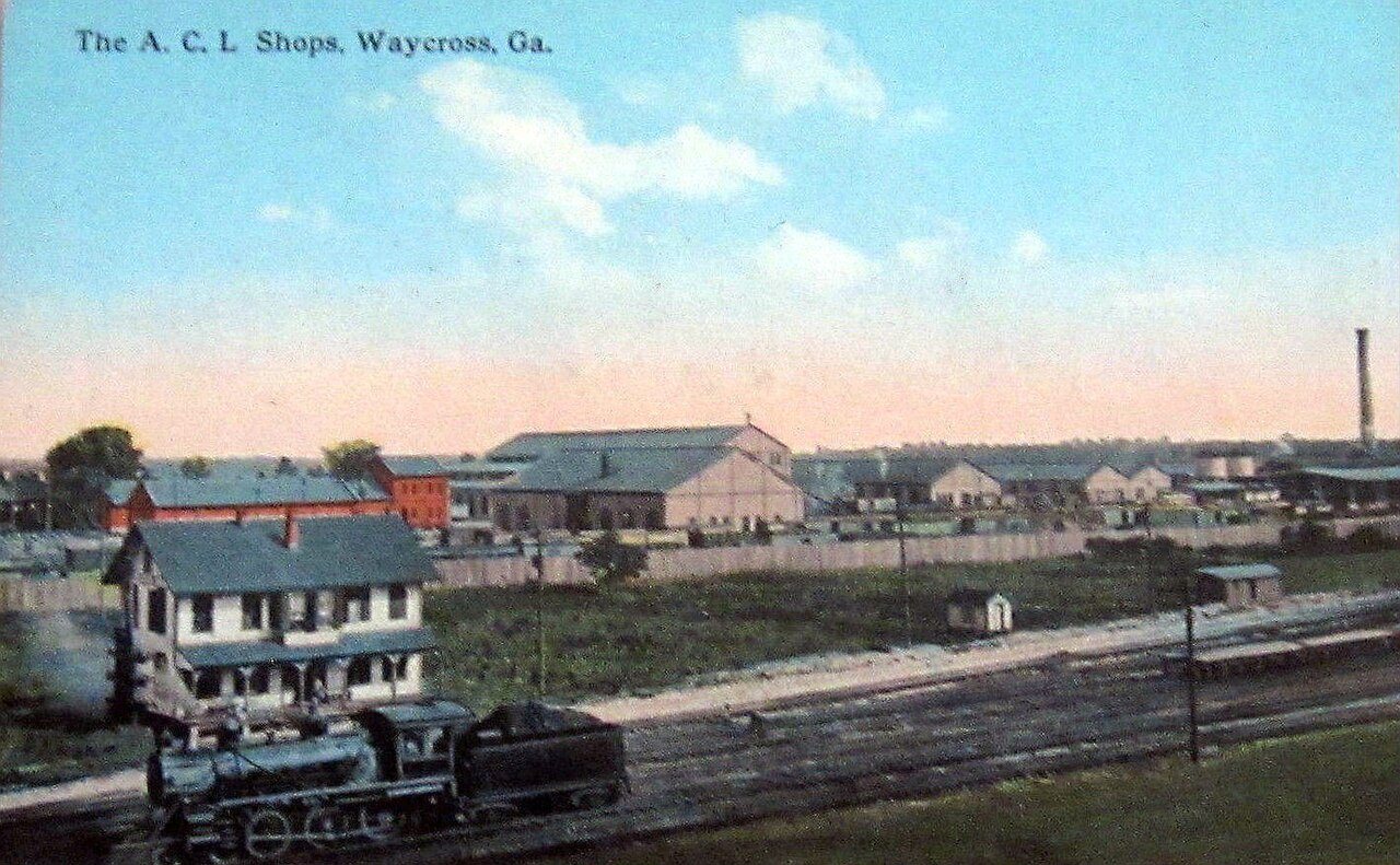 Atlantic Coast Line shops