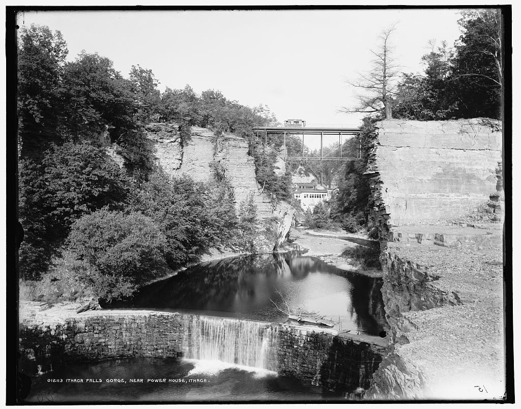 Ithaca Falls Gorge near power house