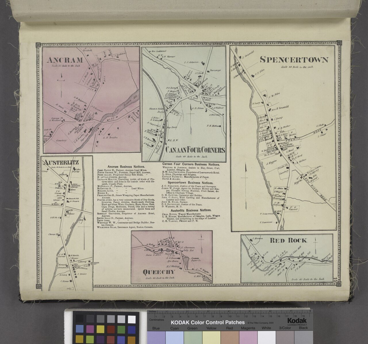 Ancram (Village); Canaan Four Corners (Village); Spencertown (Village); Austerlitz (Village); Ancram Business Notices; …