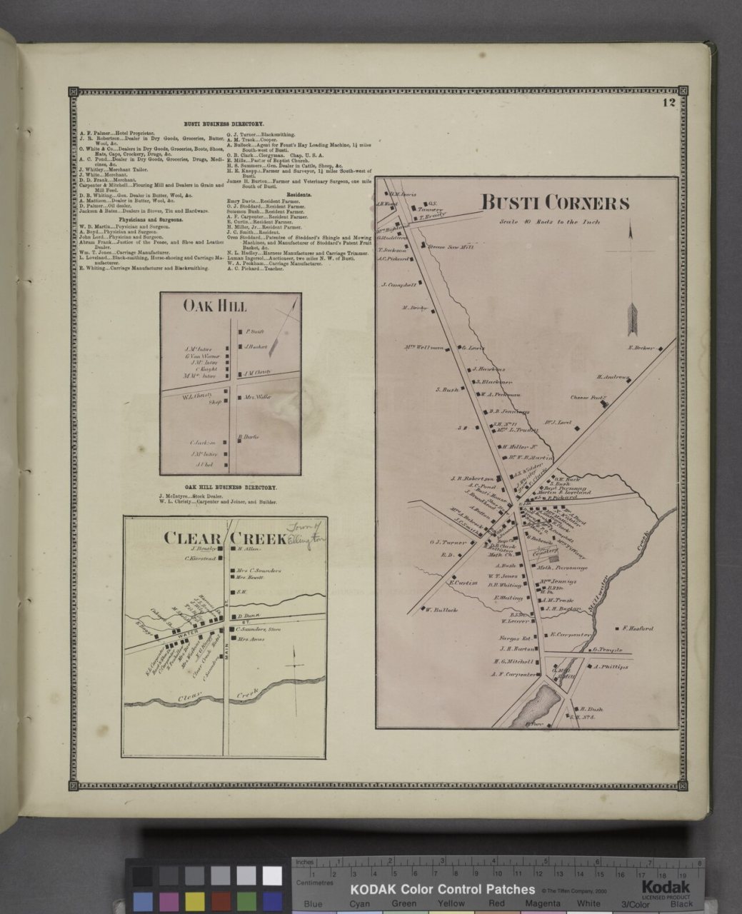 Busti Business Directory; Oak Hill (Village); Oak Hill Business Directory; Busti Corners (Village); Clear Creek (Villag…