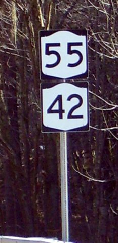 55-42 multiplex sign