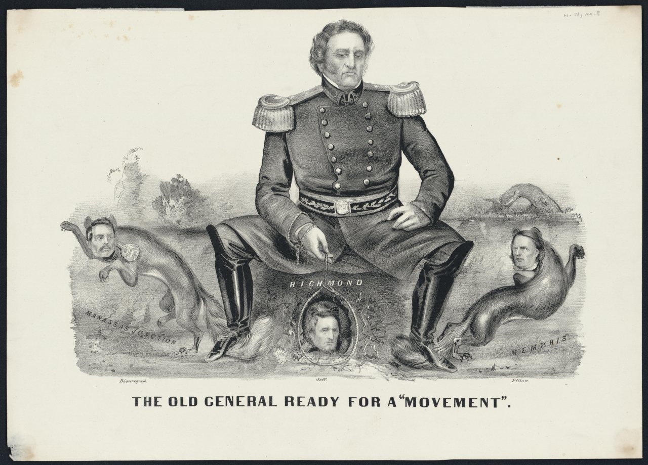 The old general ready for a "movement."