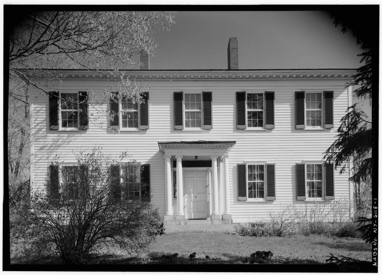 FRONT ELEVATION - Dr. Ives House, East Seneca Turnpike, Jamesville, Onondaga County, NY