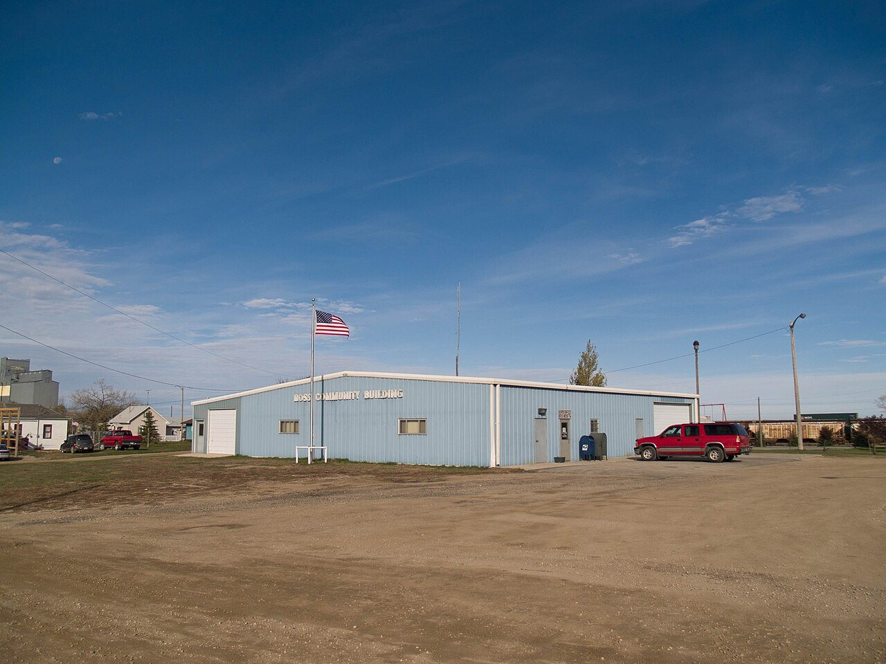Community Building in Ross, North Dakota 10-18-2008