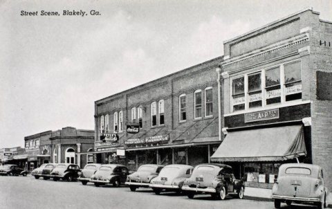 Blakely GA - Street Scene (NBY 429214)