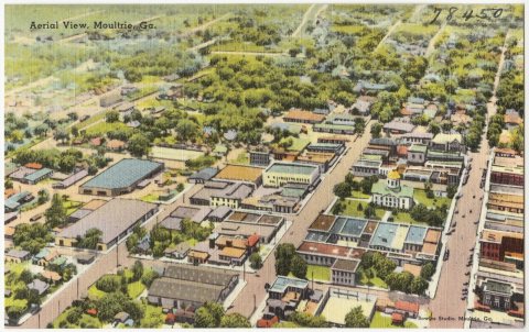 Aerial view, Moultrie, Ga