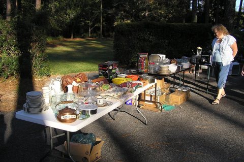 Yard sale October 2006
