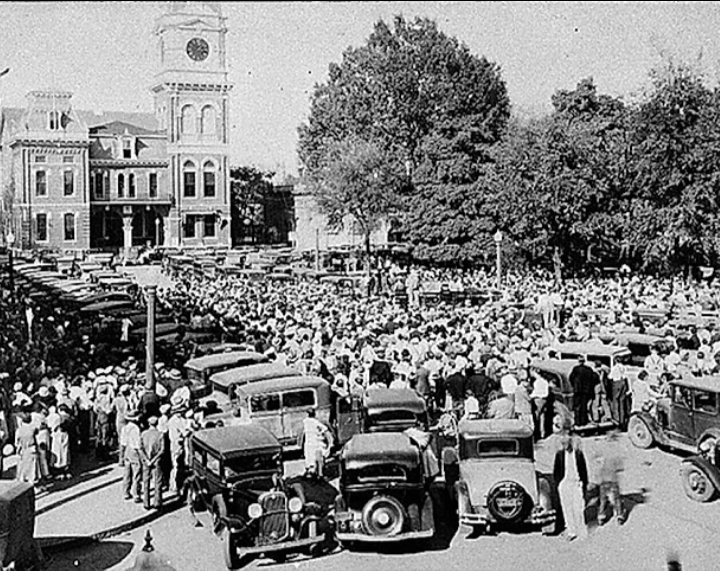 Covington Ga Town Square Circa 1900s