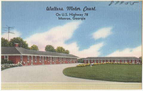 Walters Motor Court on U.S. Highway 78