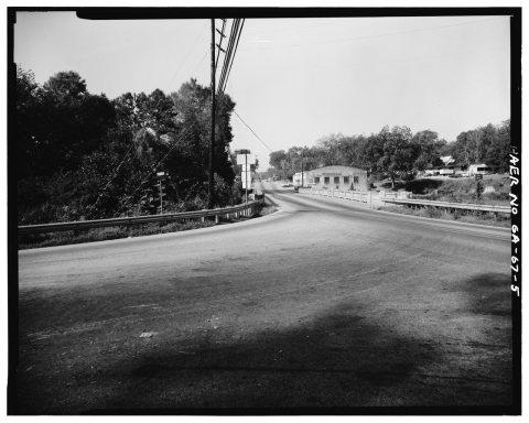 East Approach, View toward Northwest - Curry Creek Bridge, Spanning Curry Creek at State Route 15