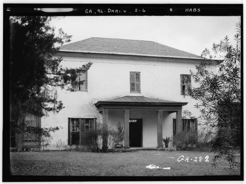 Historic American Buildings Survey L. D. Andrew, Photographer Dec. 30, 1936 FRONT ELEVATION OF CENTRAL BLOCK - Ashantil…