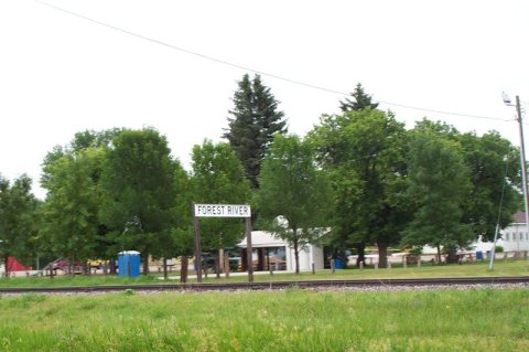 Forest River, North Dakota railroad