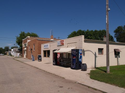 Forest River, North Dakota cafe and post office