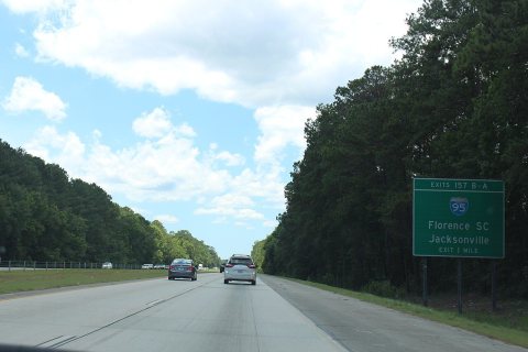 Georgia I16wb Exit 157AB 1 mile