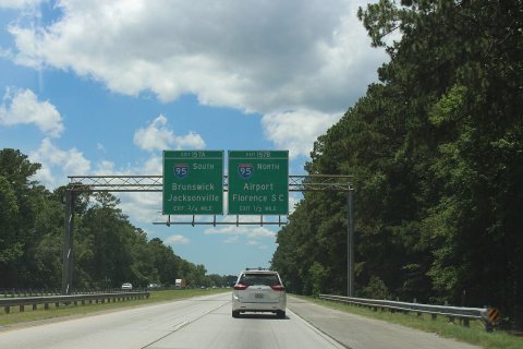 Georgia I16wb Exit 157B .5 mile