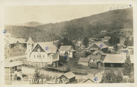 Bird's Eye View, circa 1915