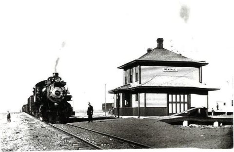 Newdale Train Depot Poor Quality Image