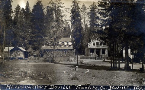 Headquarter's Boville Townsite Company, 1907