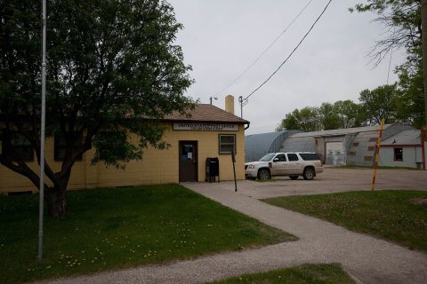 Post office in Erie, North Dakota 6-1-2009