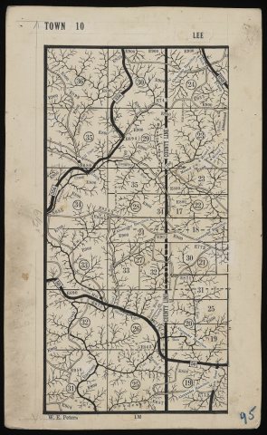 Township maps of Athens County, Ohio, circa 1940 - DPLA - e7e21162aac7601e425d0ae14503b432 (page 21)