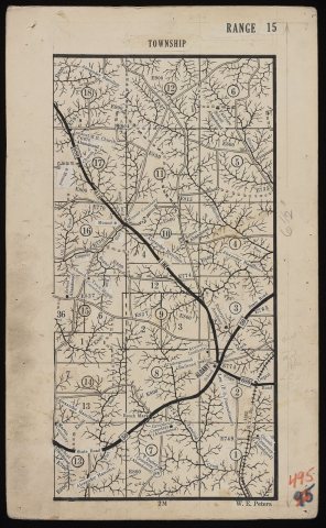 Township maps of Athens County, Ohio, circa 1940 - DPLA - e7e21162aac7601e425d0ae14503b432 (page 22)